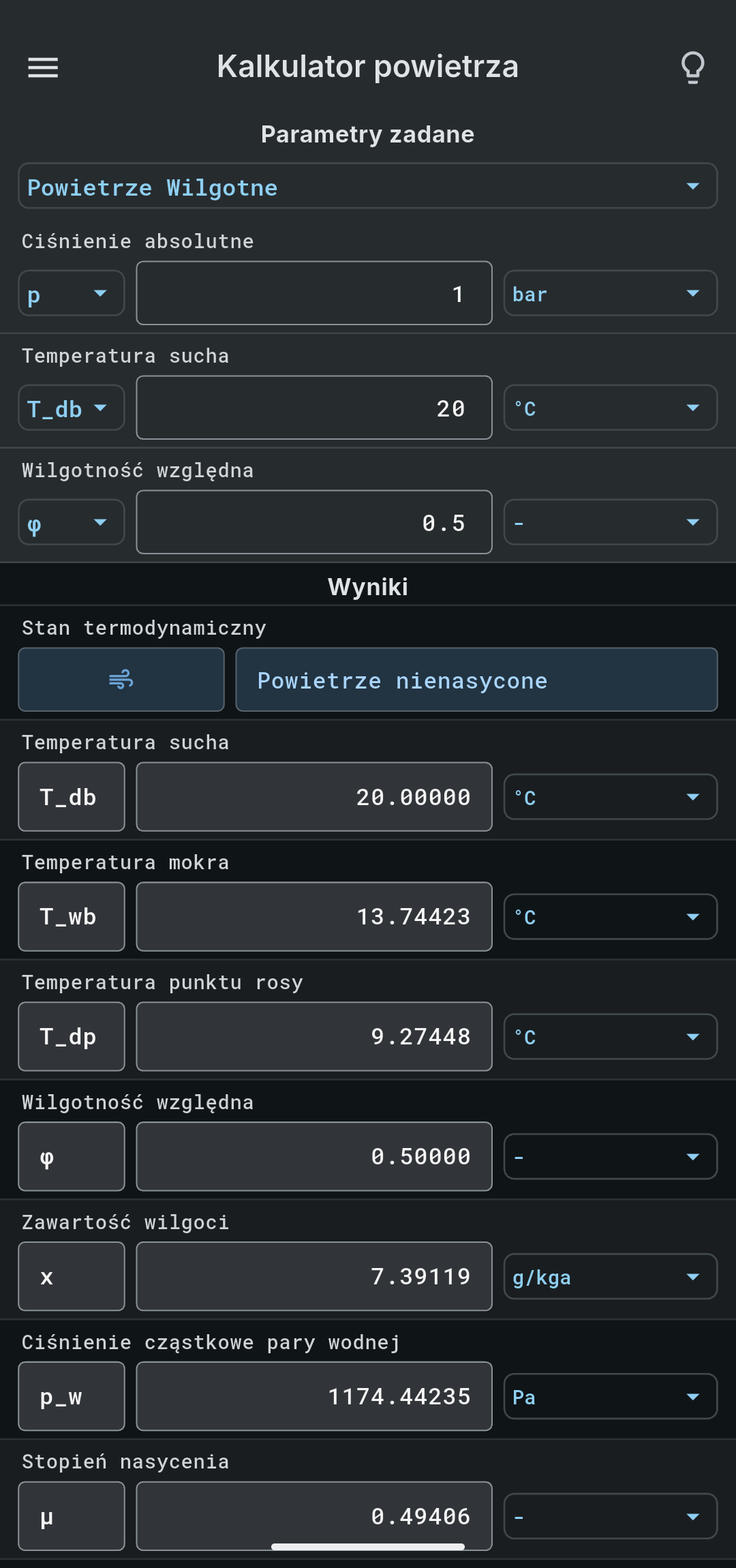Air Calculator